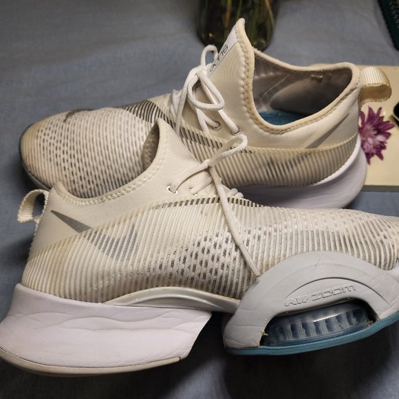 Nike Air Zoom SuperRep 2 White-Gray Mens Size 11 RARE Trainer - Picture 4 of 5